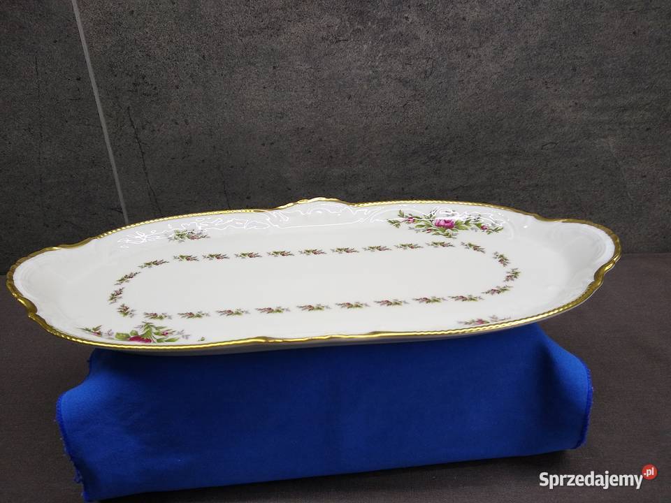 Patera królewska Rosenthal Moosrose półmisek 36 Kalisz