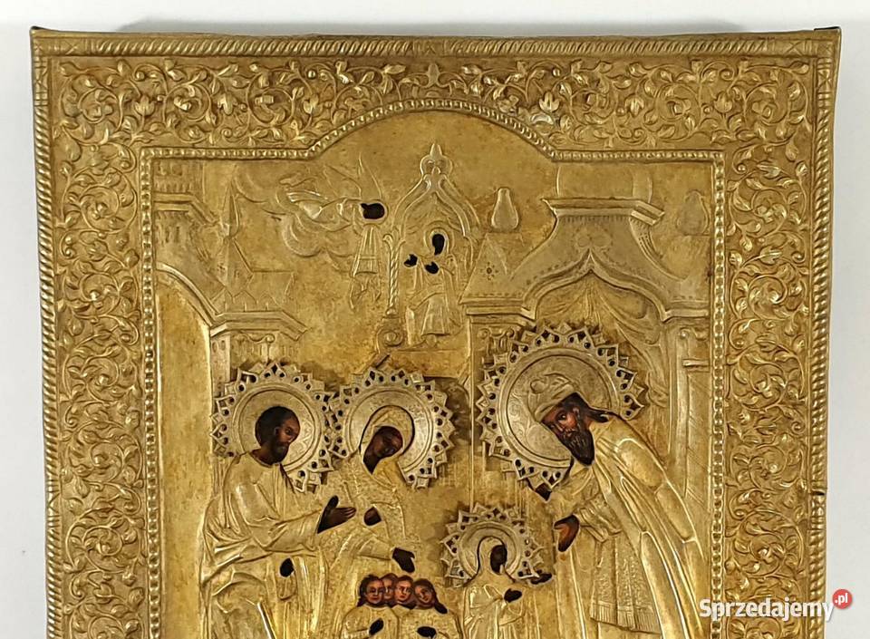 Ikona Wprowadzenie Marii do Świątyni 038 Warszawa