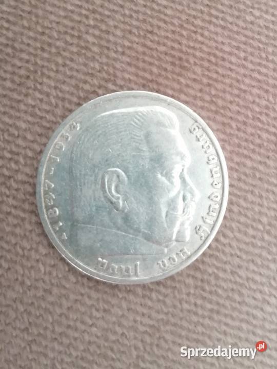moneta 5 marek Niemcy 1935
