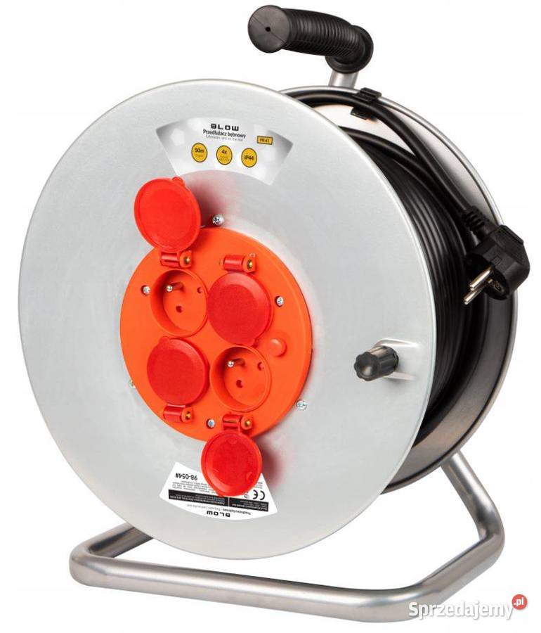 PRZEDŁUŻACZ BĘBNOWY 50m Ogrodowy 3x 25mm sprzedam