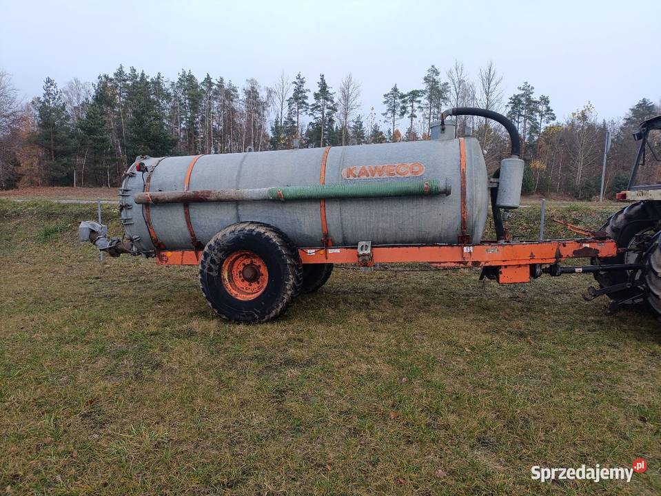 Beczkowóz beczka asenizacyjna szambiarka Kaweco Beczkowozy Stężyca