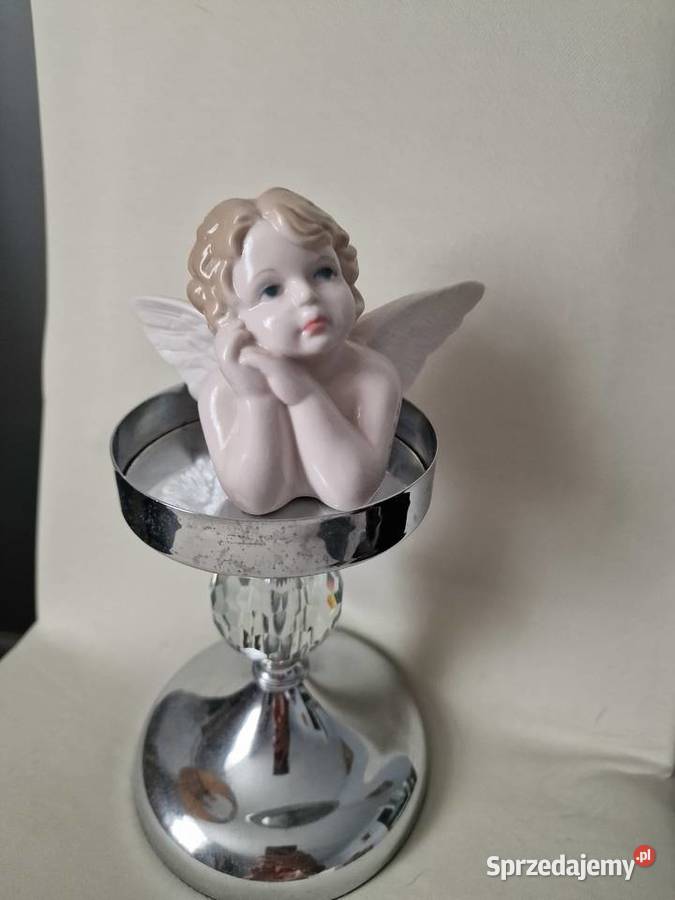 Anioł figurka porcelanowa Skierniewice