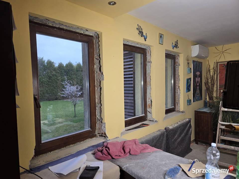 Okna z demontażu drewniane małopolskie Tarnów