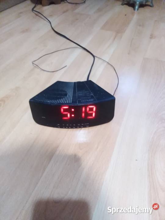 Zegarek Budzik z radiem stołowy warmińsko-mazurskie Elbląg sprzedam