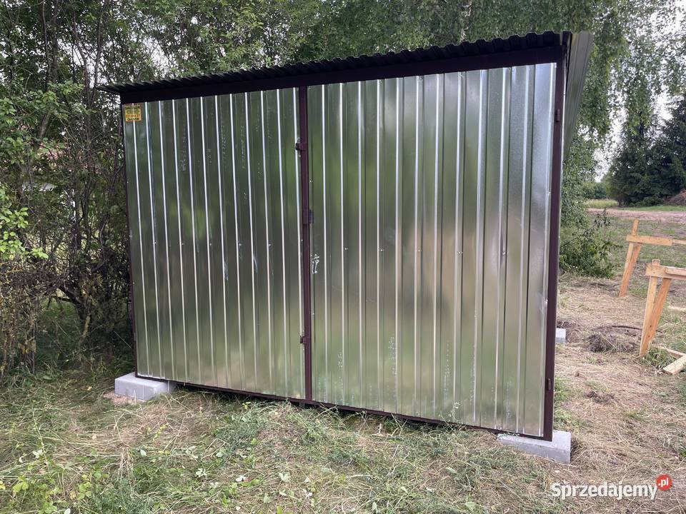 Blaszak Garaż Blaszany MODEL 2025 Wiata Garaże