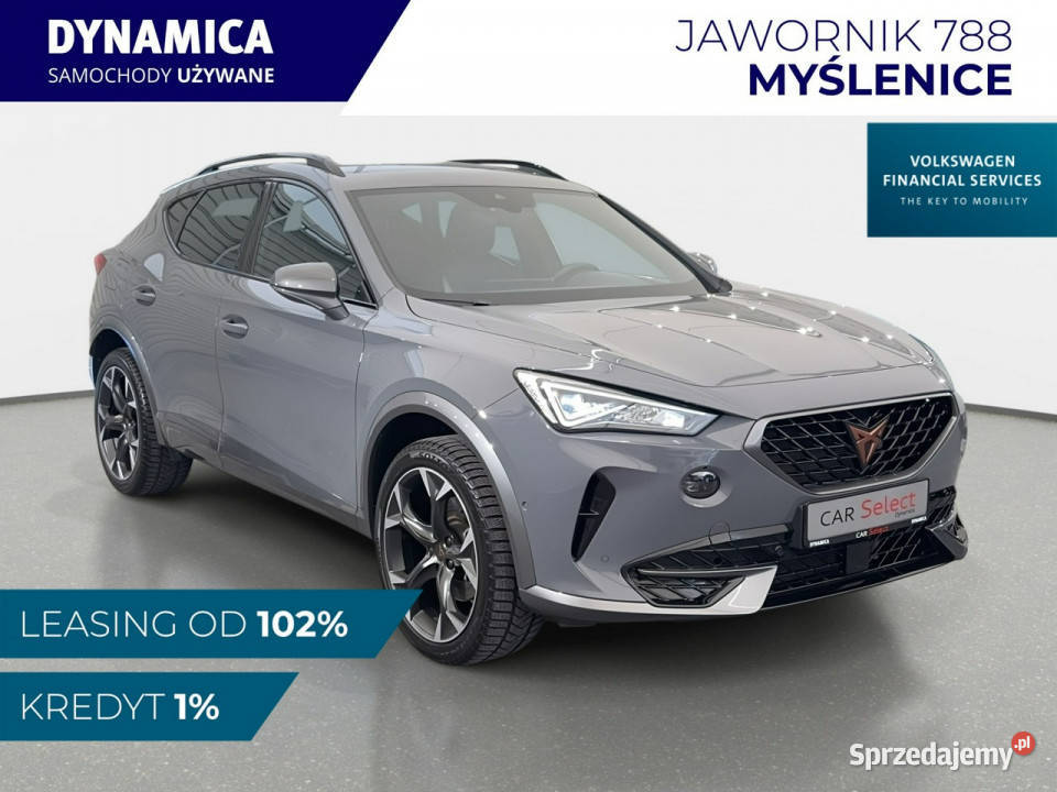 Cupra Formentor VAT 23 20TSI 190 DSG 4drive 2022 Myślenice