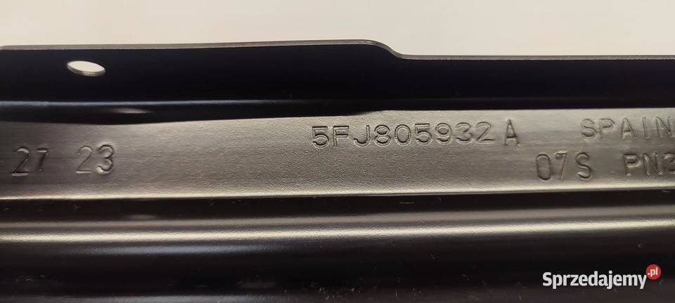 SEAT TARRACO WSPORNIK PASA PRAWY PRZÓD