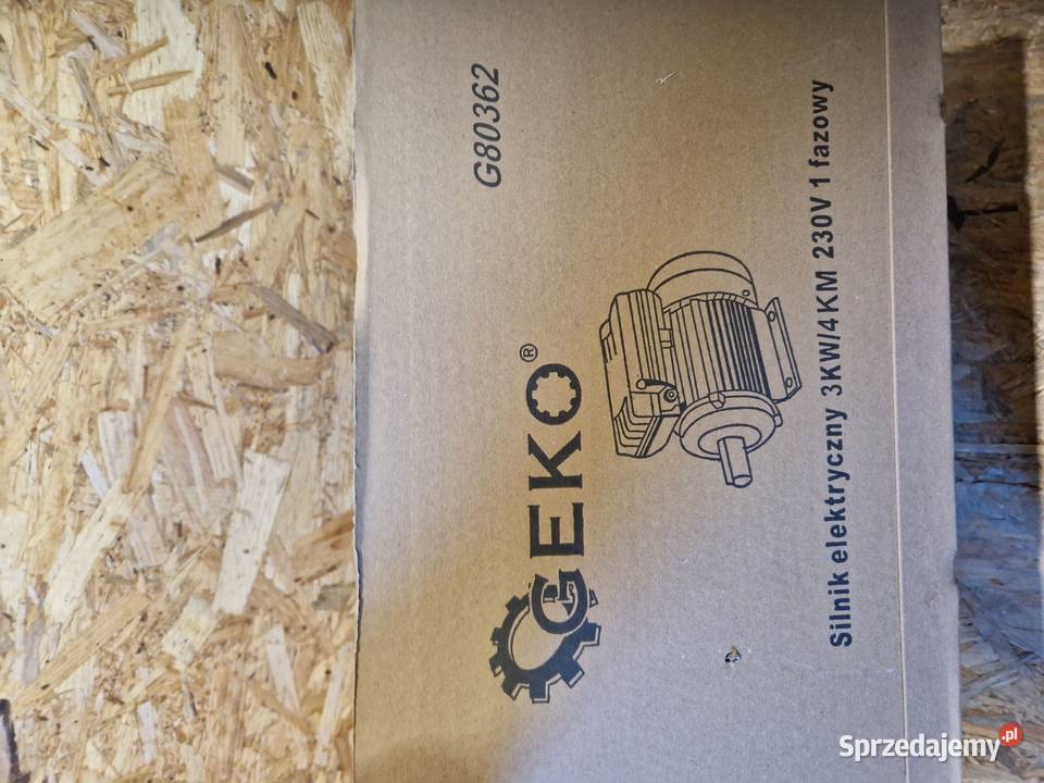 SILNIK ELEKTRYCZNY 230V 3kW 4 JEDNOFAZOWY Głogowa