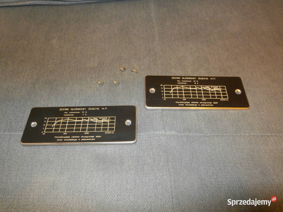 TONSIL ZG 30 C114 4ohm tabliczki 2 ładne łódzkie Łódź