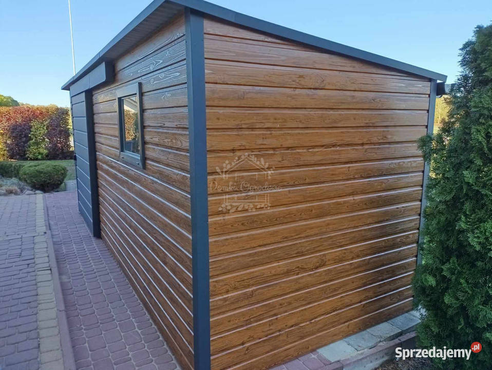 domek ogrodowy 5x25m Drzwi przesuwne Busko-Zdrój
