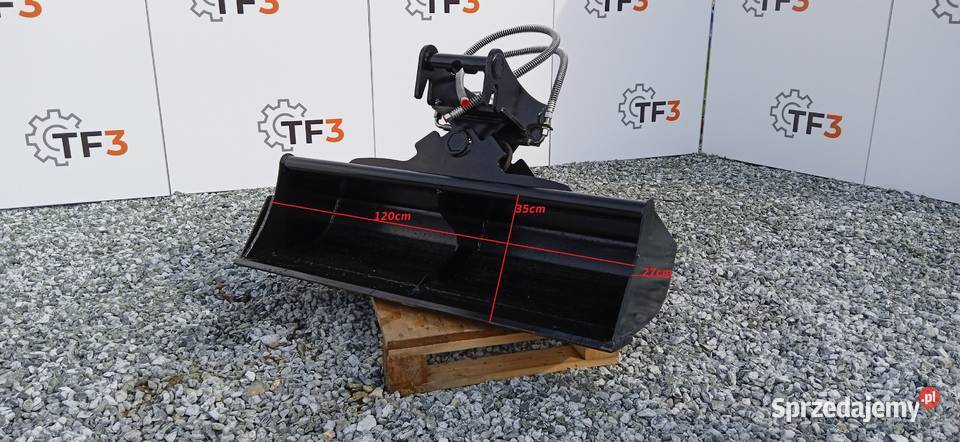 Łyżka hydrauliczna skarpowa 120 Lehnhoff ms03 Mogilno sprzedam