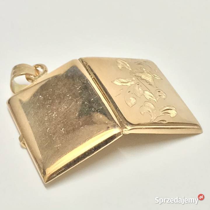 Złoty WISIOREK zawieszka 14K SEKRETNIK na Pozostałe Warszawa
