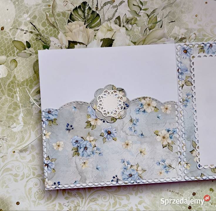 Kartka na chrzest personalizowana ręcznie podkarpackie