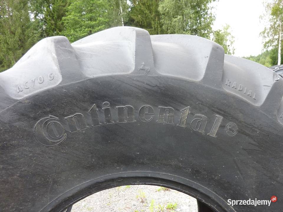 2x Opona używana rolnicza 68085R32 CONTINENTAL