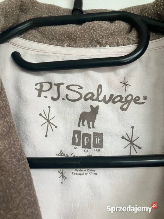 Ciepła piżama damska flanelowa PJ Salvage Nisko