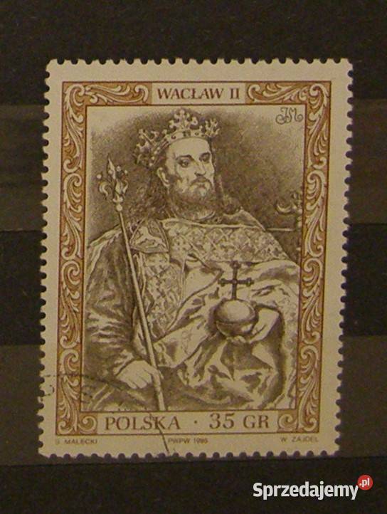 Znaczki pocztowe Polska królowie polscyzestaw Łódź