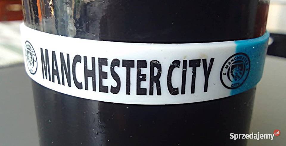 MANCHESTER CITY Opaska silikon Gadżet kibica zachodniopomorskie