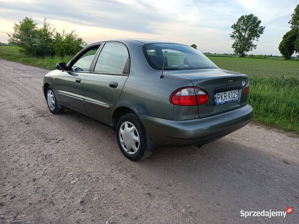 Daewoo Lanos 15 16V 2001 pierwszego właściciela Krotoszyn sprzedam