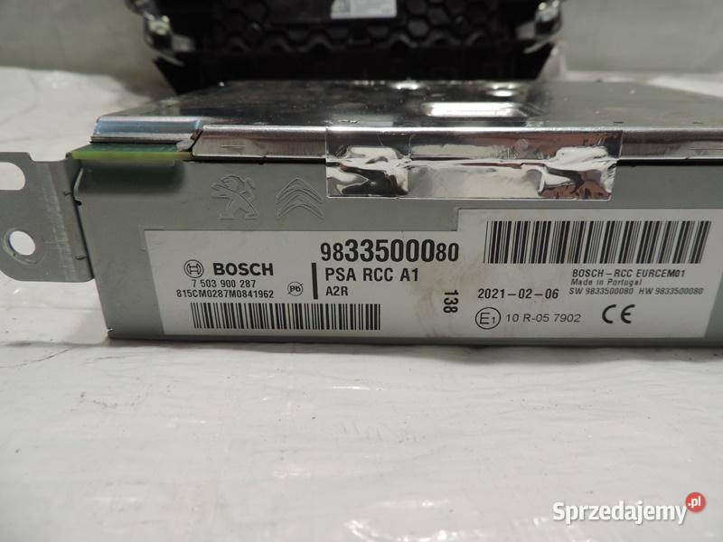 Opel Corsa F 9833500080 WYŚWIETLACZ 39185456 kujawsko-pomorskie