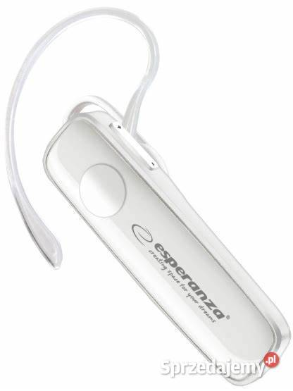 Słuchawka Bluetooth Esperanza Celebes biała Kraków