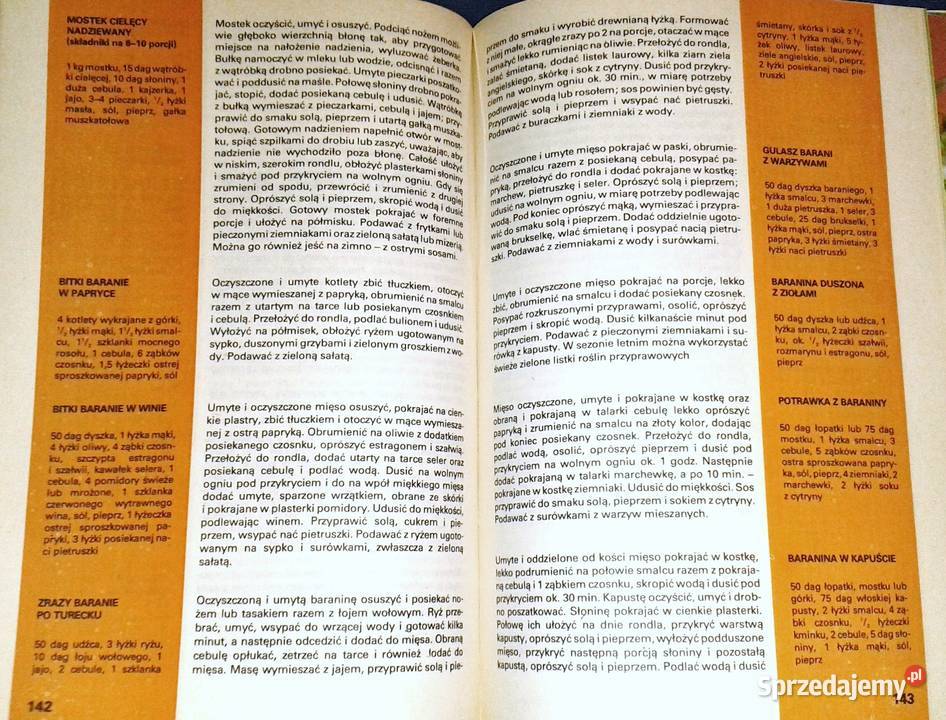 Książka kucharska Zofia Zawistowska Chełm