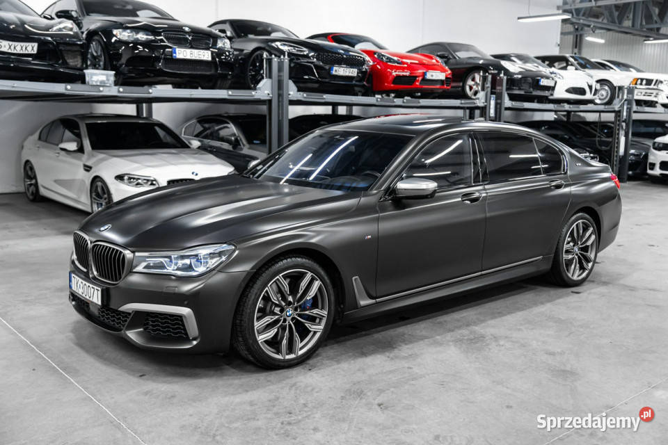 BMW M760 M760Li 609 Polski salon 1 właściciel przyciemniane szyby