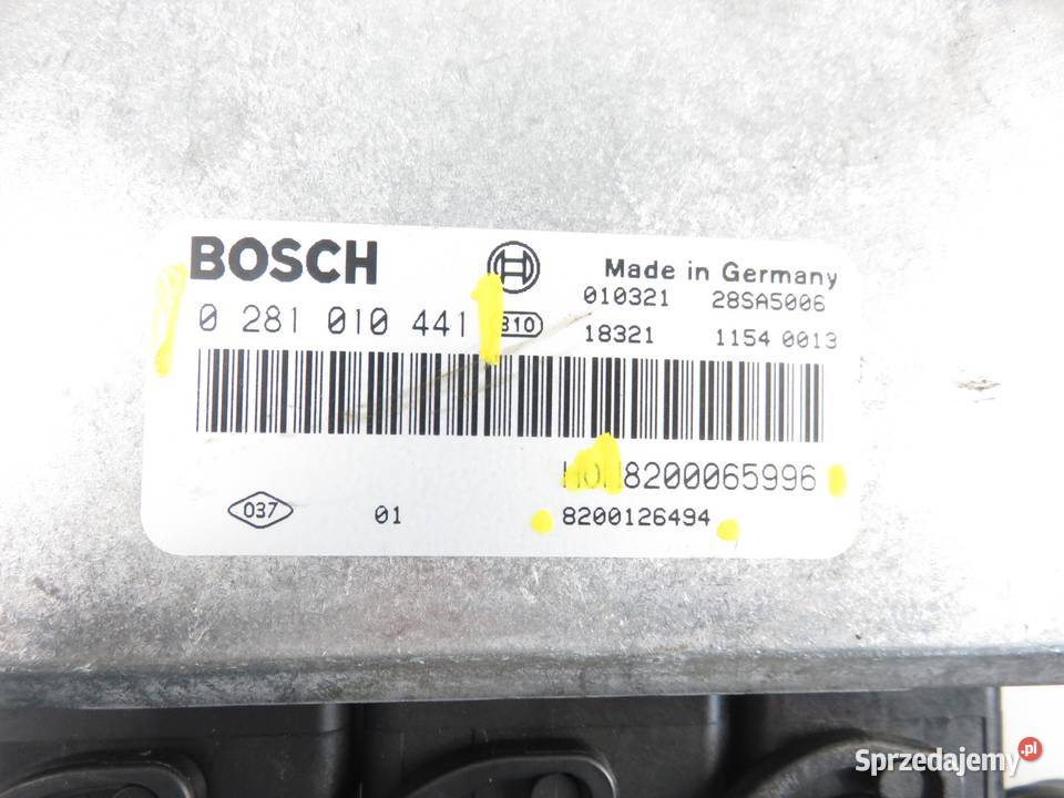 STEROWNIK VOLVO V40 I 19 DI 0281010441 osobowe