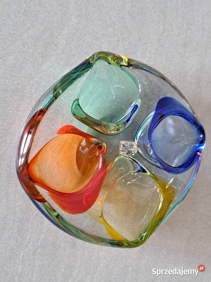 Popielniczka Huta Szkła Chribska lata 60te proj Radom