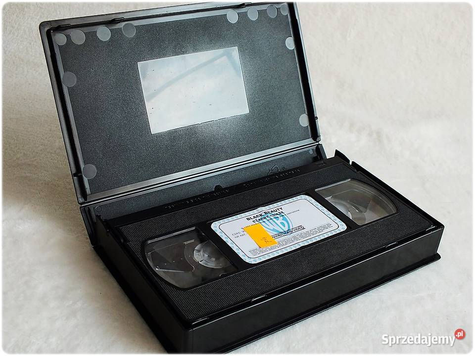 Kaseta VHS Czarny Książę Black Beauty Film na