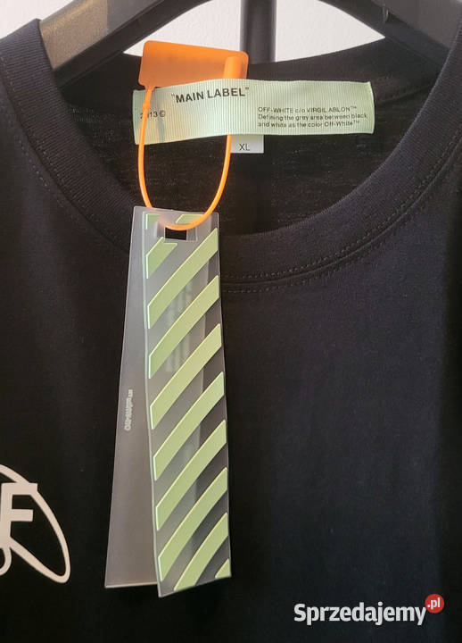 tshirt OFF WHITE czarny rozmiar XL Opole