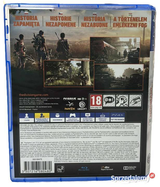 Gra 4 Tomy Clancys The Division 2 Elbląg