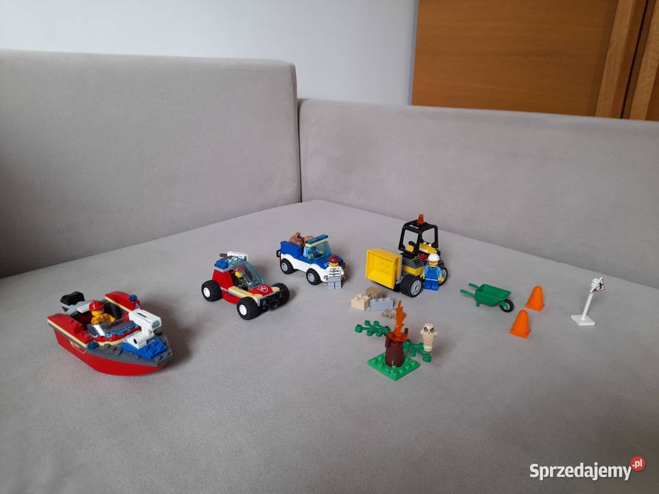 Lego City mix 60213 60247 60241 60284 wielkopolskie Tulce sprzedam