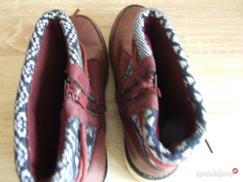 Buty trzewiki jesienno zimowe R 32 Rozmiar 32 dolnośląskie