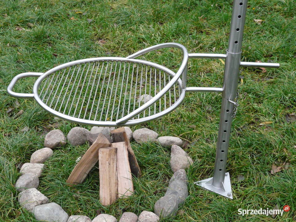 grill ruszt nierdzewny na stopie 600 sprzedam