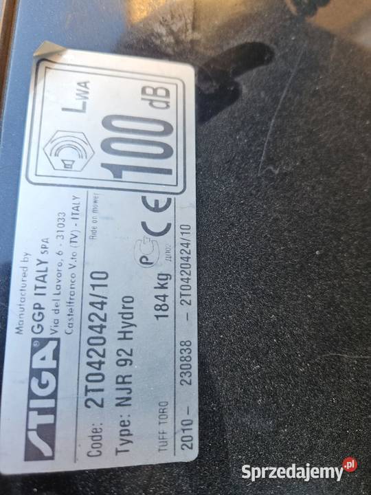 Traktorek kosiarka stiga Traktorki sprzedam