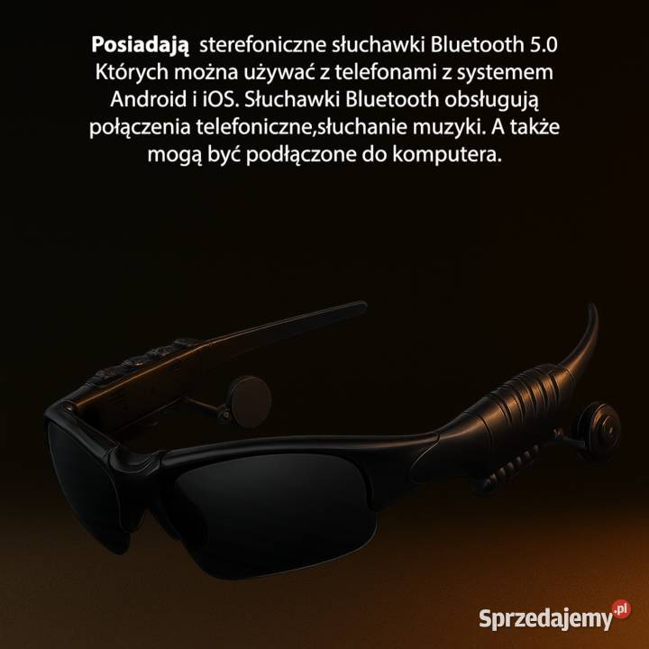Okulary Bluetooth 50 z Wbudowanymi Słuchawkami Bielsko-Biała
