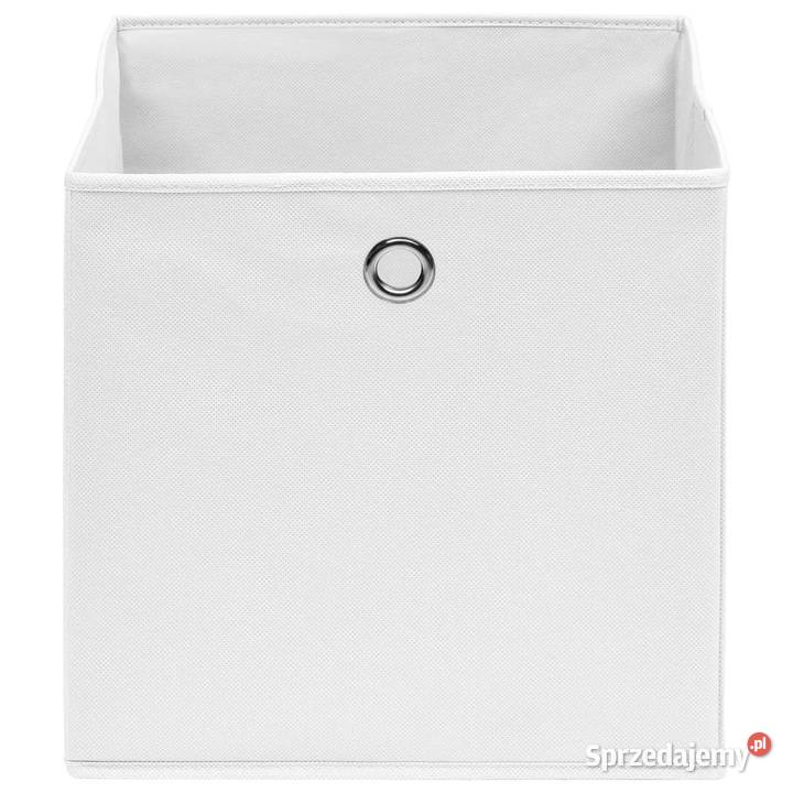 Pudełka z włókniny 10 28x28x28 białe WM325209