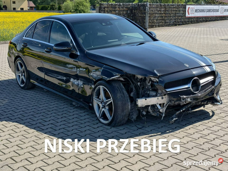 Mercedes C 180 pakiet AMG 16 benzyna 156 skóra