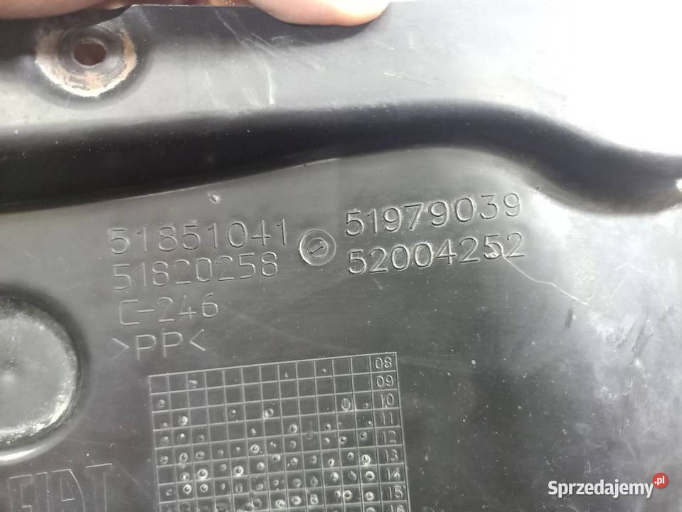 LANCIA YPSILON III 17R OSŁONA OBUDOWA PRAWY świętokrzyskie Skarżysko-Kamienna