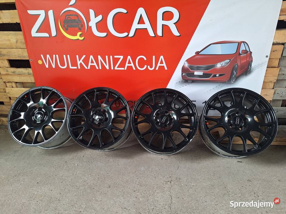 Alufelgi 5x112 18 ET43 BBS Audi S4 A4 B5 B6 A3 Opony i felgi kujawsko-pomorskie Choceń sprzedam