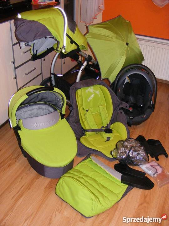 Wózek Xlander XA zielony możliwa Rozkładane siedzisko  Tczew