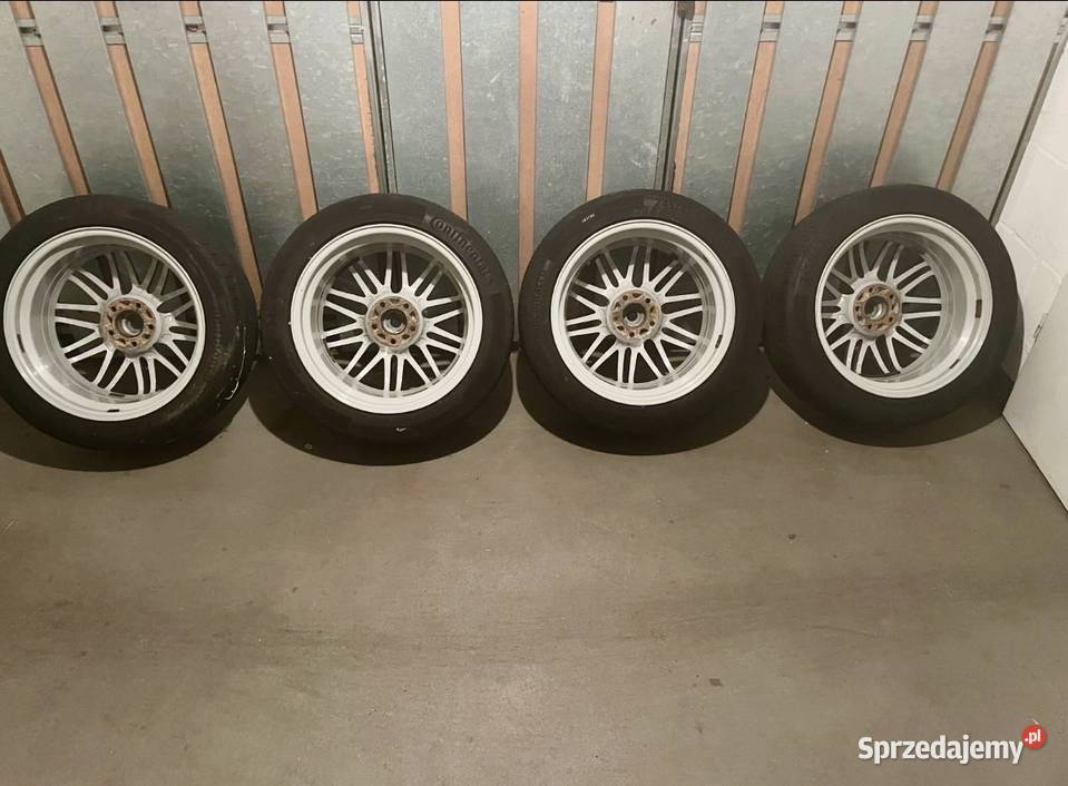 Alufelgi aluett z oponami 5x112 18 Samochodowe świętokrzyskie