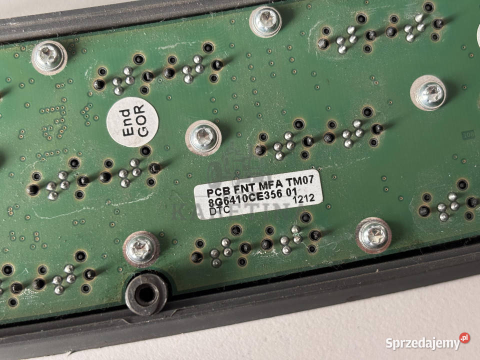 FENDT F737970160030 Panel Sterowania TMS Fendt Pozostałe Jastrzębniki