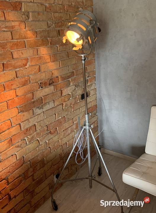 Lampa PRL teatralna Vintage loft Poznań