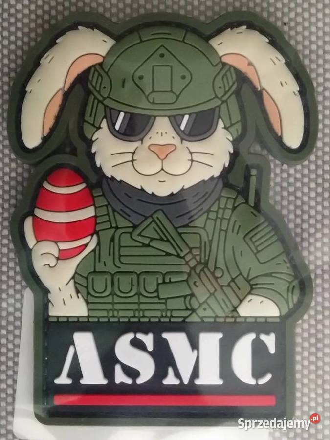 Naszywka królik wielkanocny militarny Warszawa