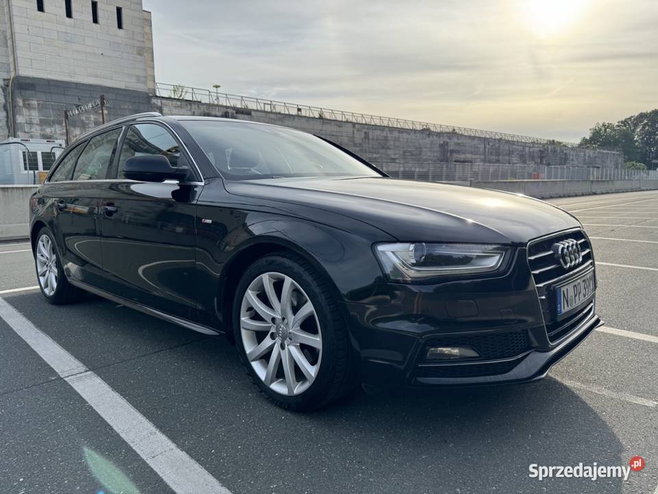 Audi A4 Sline aluminiowe felgi Wietrzychowice