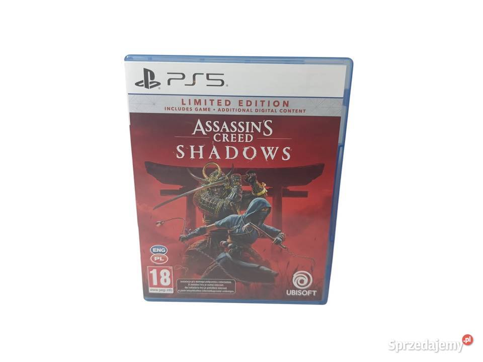 GRA Assassins Creed Shadows 5 Sony Playstation Gry na konsole