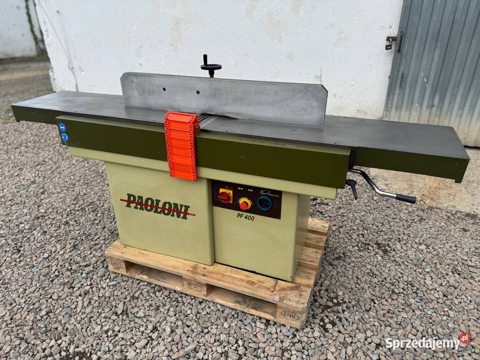 Strugarka wyrówniarka heblarka PAOLONI PF 400 Produkcja Kalwaria Zebrzydowska