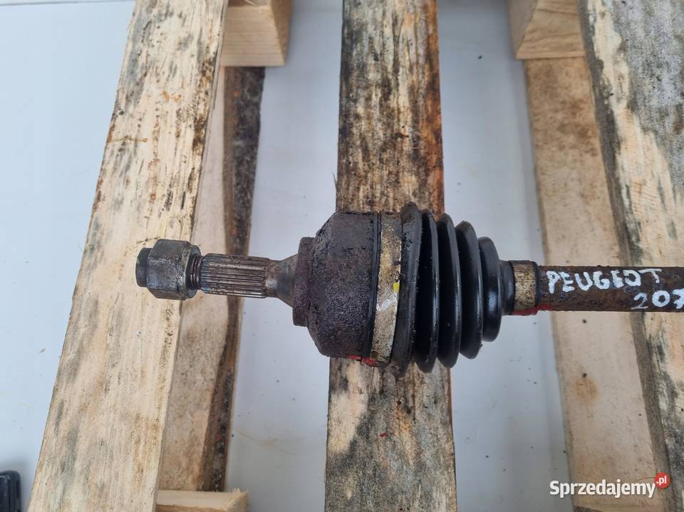 Peugeot 207 14 HDI PRZEDNIA LEWA lewy przód Rudka