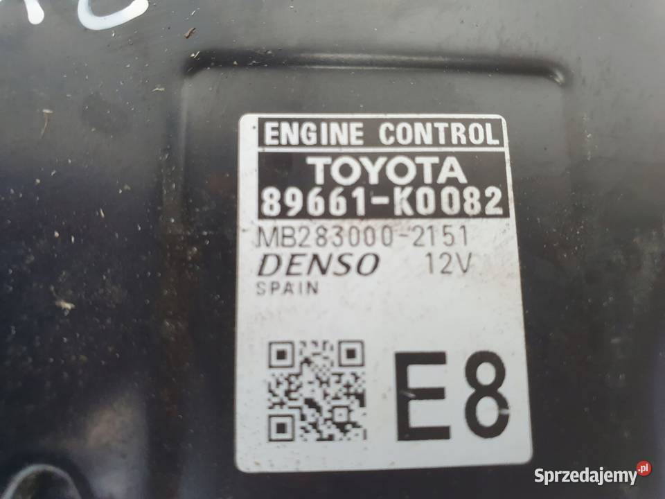Toyota Yaris IV 15 H STEROWNIK SILNIKA komputer Komputery Chełm